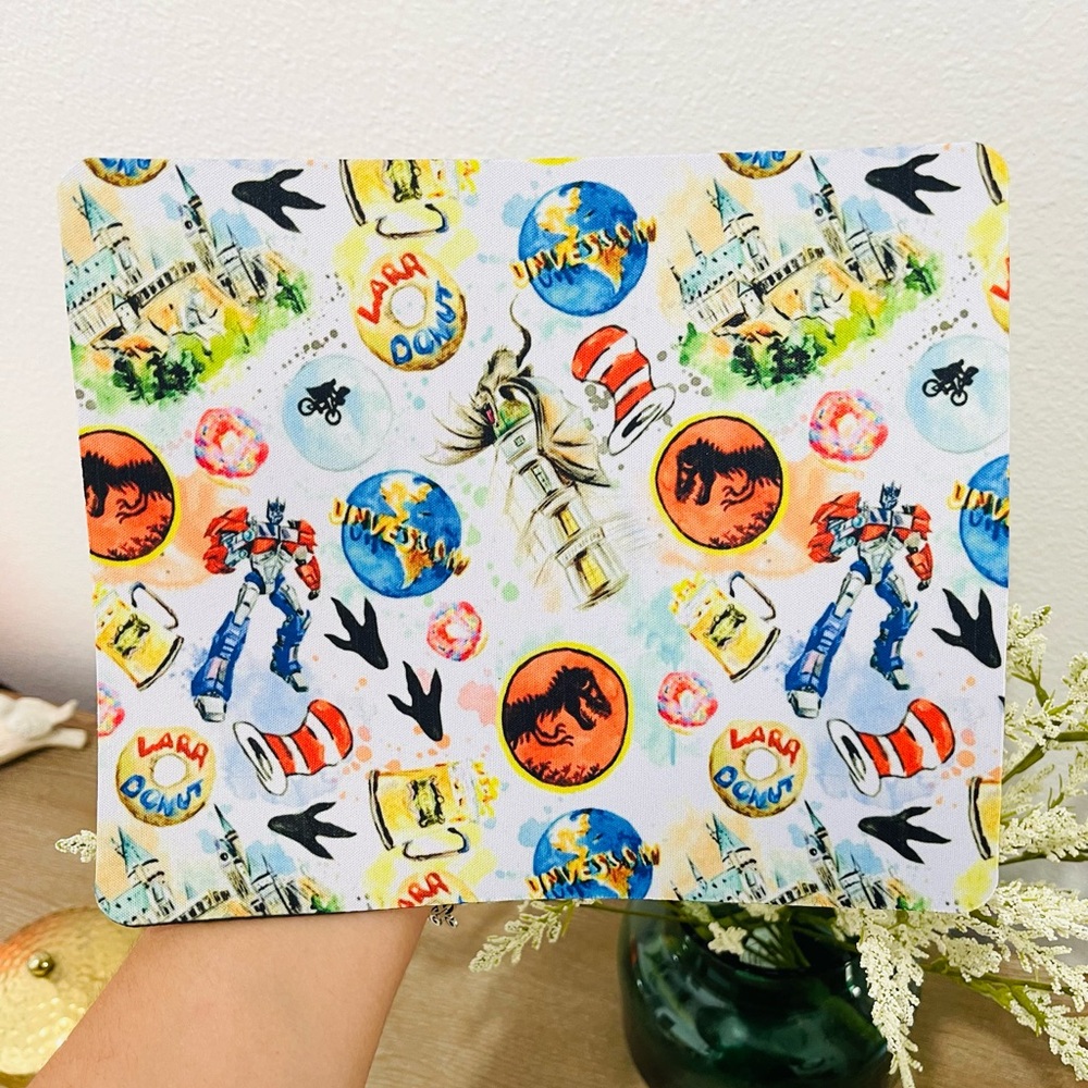 Universal Mouse Pad, Mousepad, mousepad cute, Universal, Universal studios